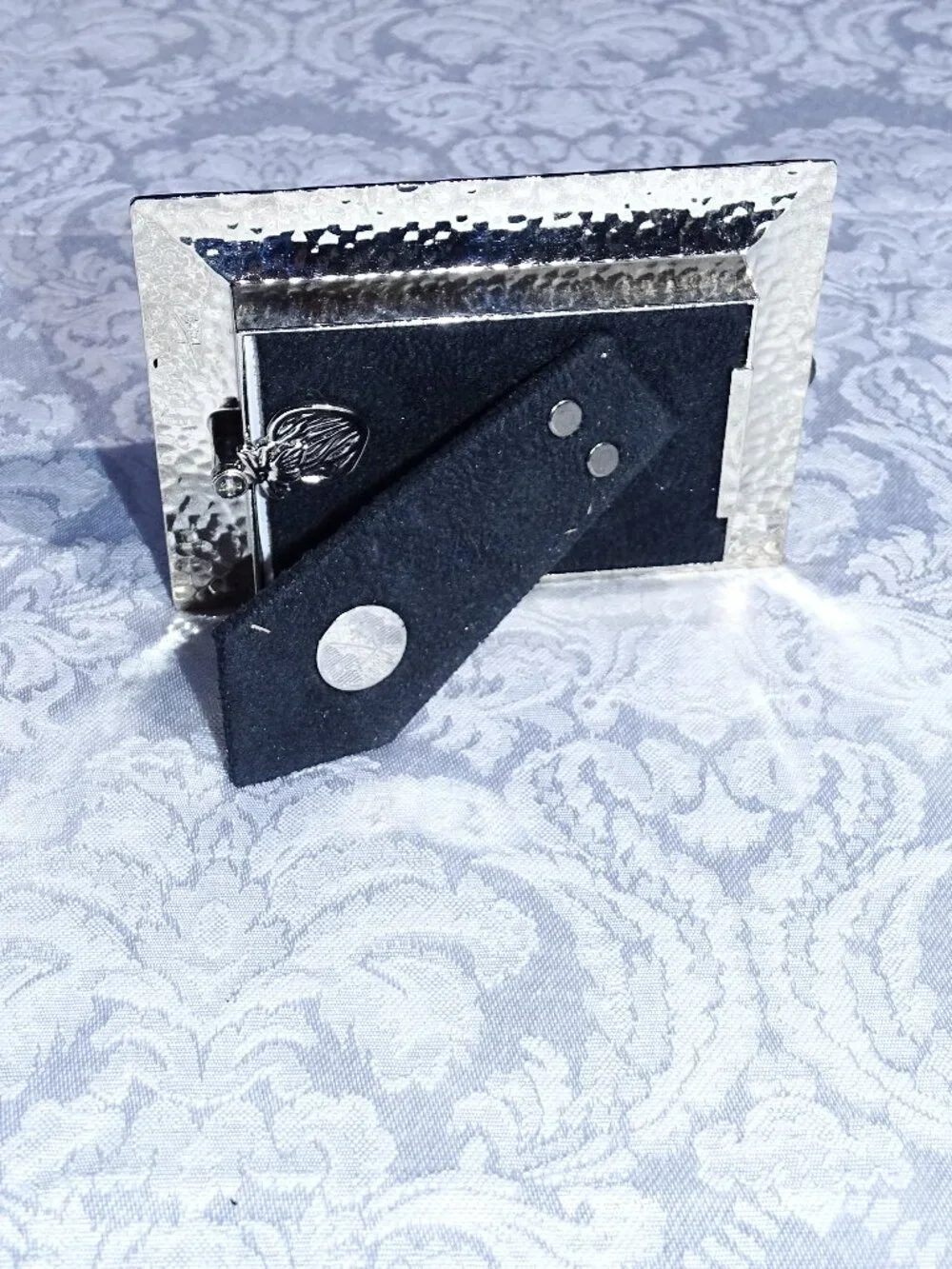 Michael Aram Miniature Silver Picture Fame 4 1/8
